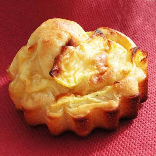 Gâteaux briochés pommes, canelle et vanille