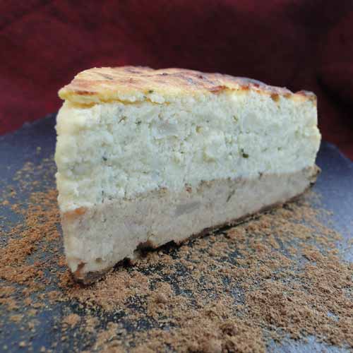 Cheesecake chou-fleur et chèvre