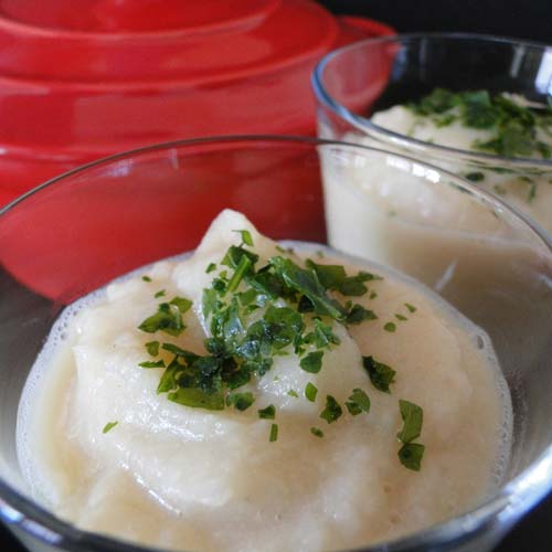 Velouté de navets sucré-salé express